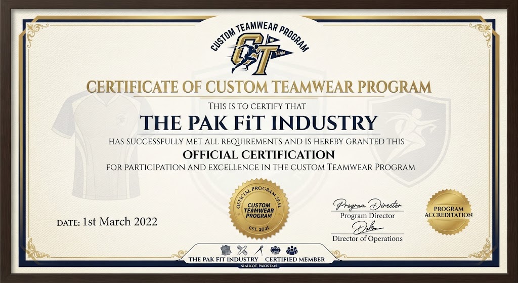 Custom Teamwear Program