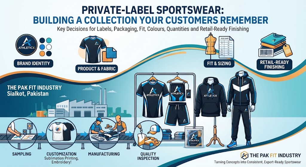 Private-label sportswear: building a collection your customers remember